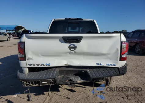 2021 Nissan Titan Sv из США, поврежденный, VIN 1N6AA1ED7MN514890